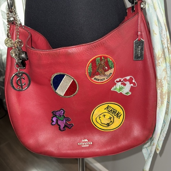 Coach Up Cycled Nomad Hobo Crossbody Bag - Picture 2 of 16